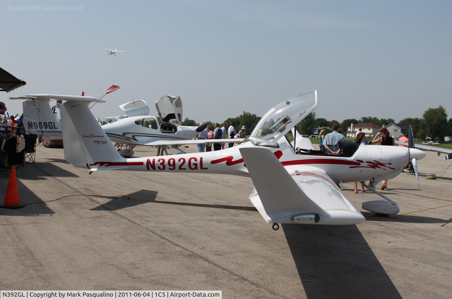 N392GL, Diamond HK-36TTC Super Dimona C/N 36.847, Diamond HK 36 TTC