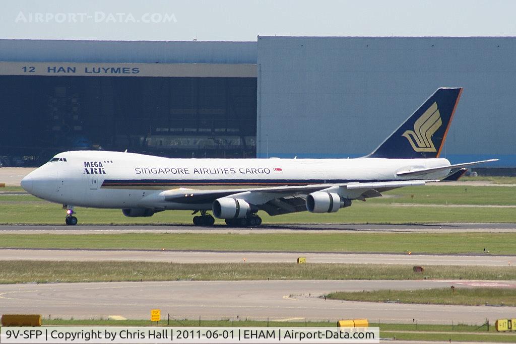 9V-SFP, 2005 Boeing 747-412F/SCD C/N 32902, Singapore Airlines Cargo