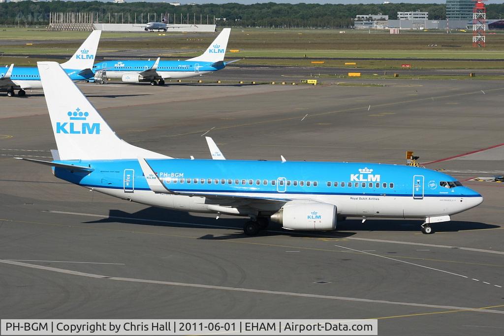 PH-BGM, 2011 Boeing 737-7K2 C/N 39255, KLM Royal Dutch Airlines