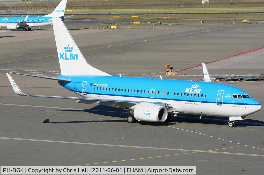 PH-BGK, 2010 Boeing 737-7K2 C/N 38054, KLM Royal Dutch Airlines