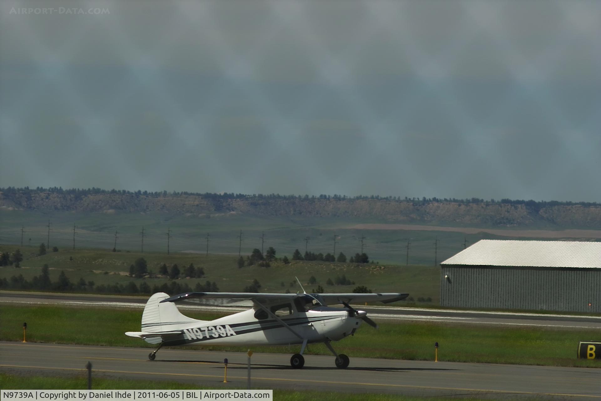 N9739A, 1950 Cessna 170A C/N 19200, Cessna 170 @ BIL