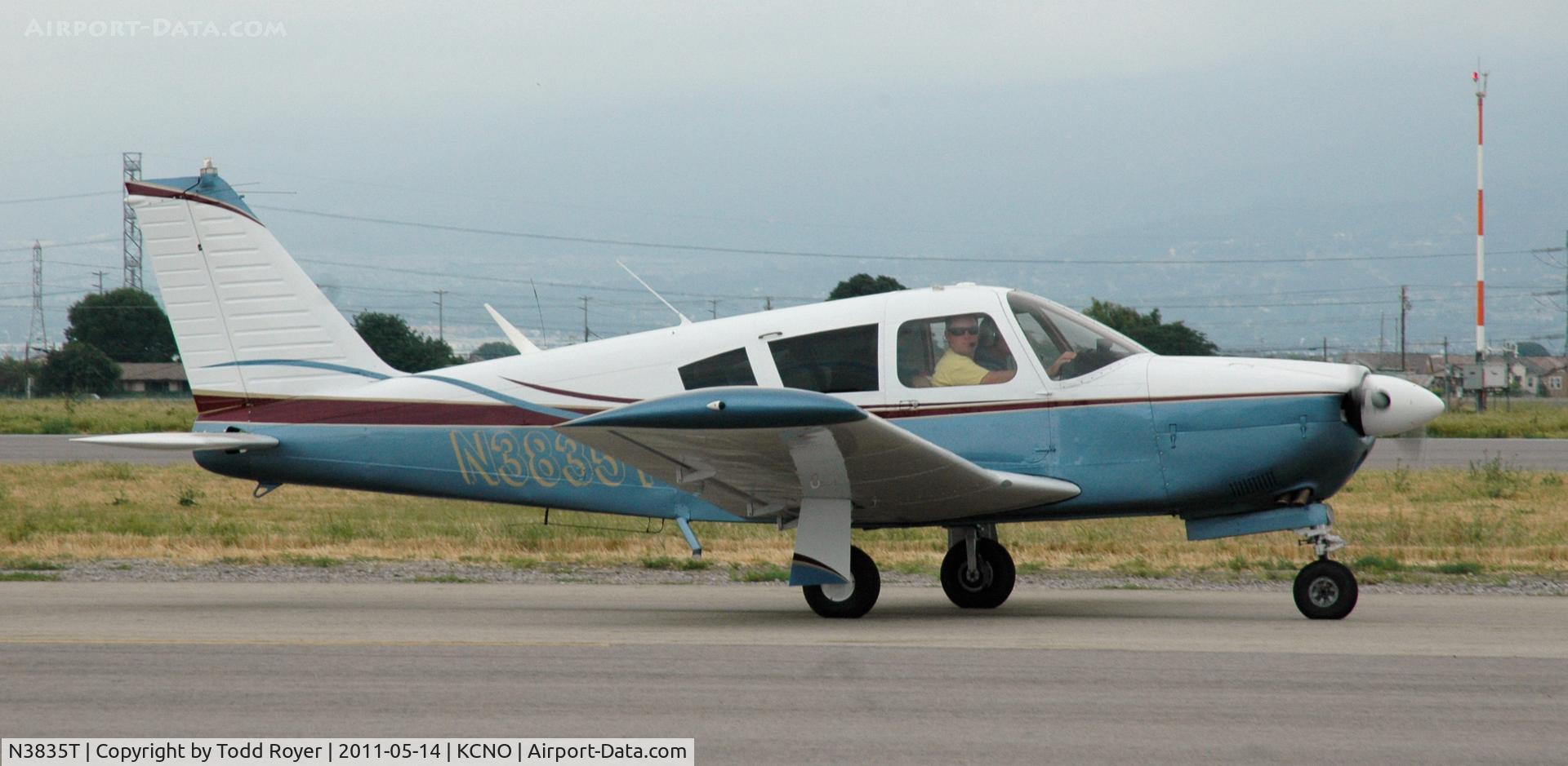N3835T, 1967 Piper PA-28R-180 Cherokee Arrow C/N 28R-30153, Chino Airport