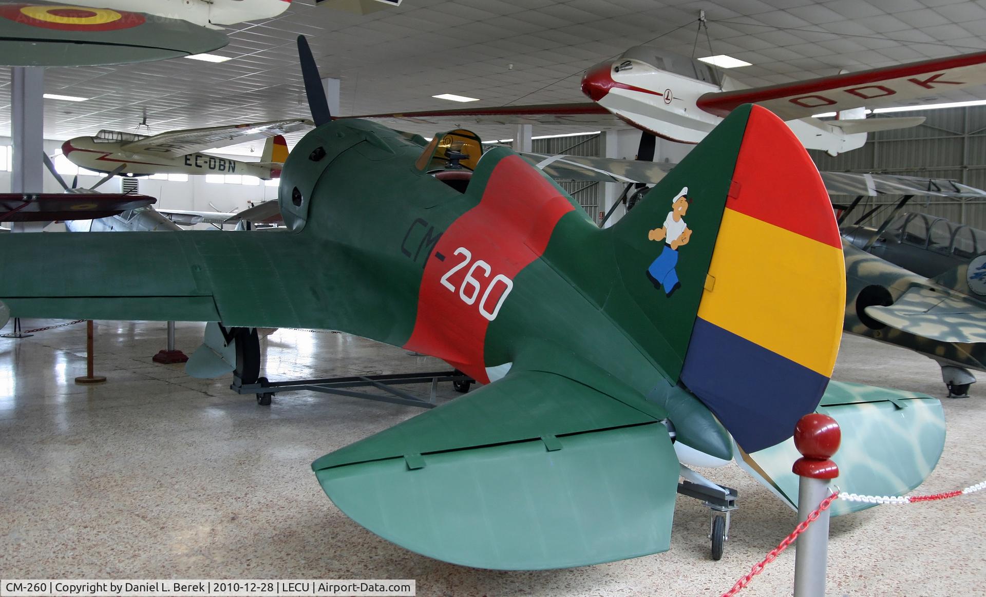 CM-260, Polikarpov I-16 Replica C/N Not found CM-260, Beuatiful replica of Russian fighter in Spanish Air Force markings