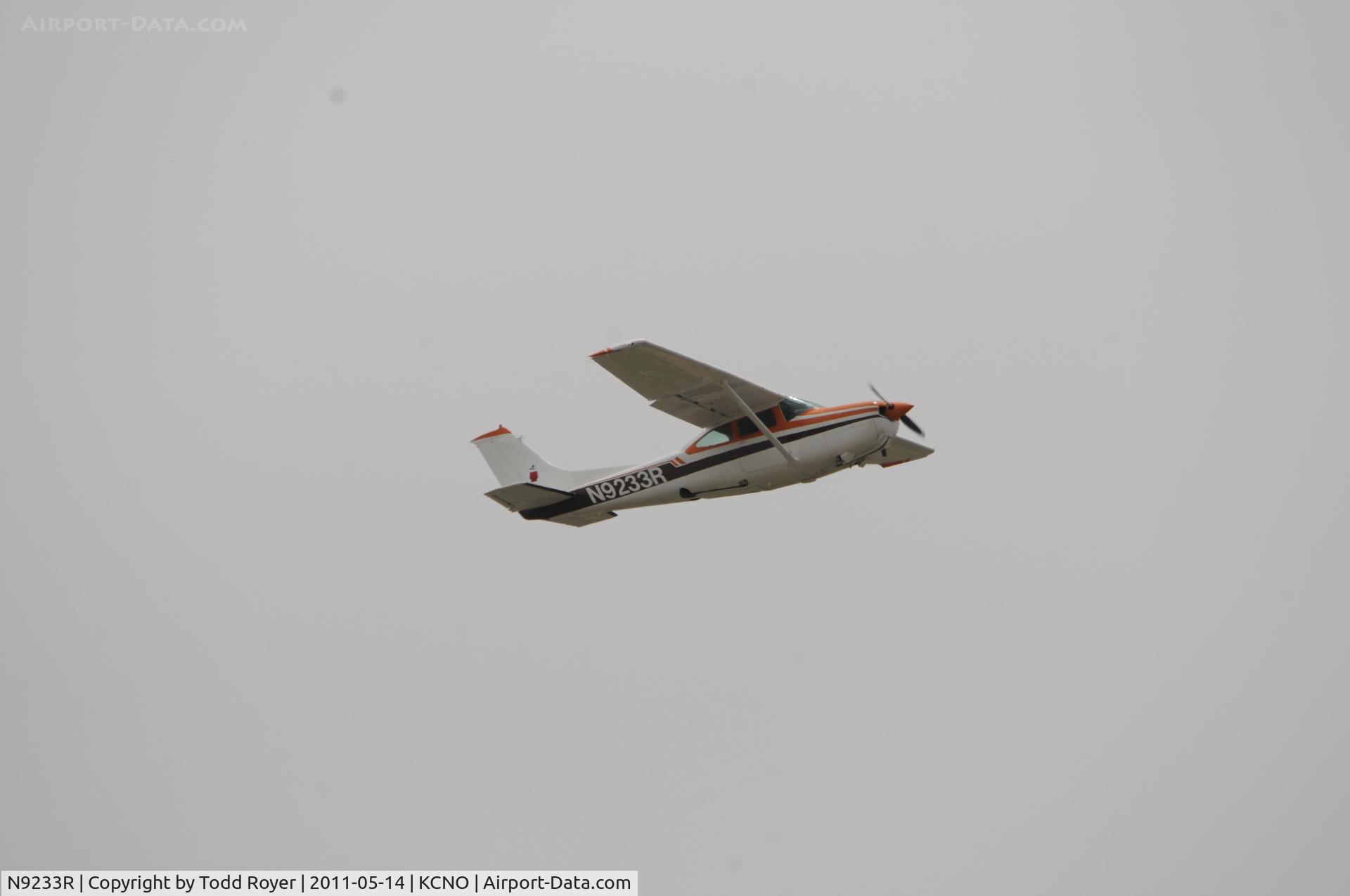 N9233R, 1978 Cessna TR182 Turbo Skylane RG C/N R18200671, Departing Chino