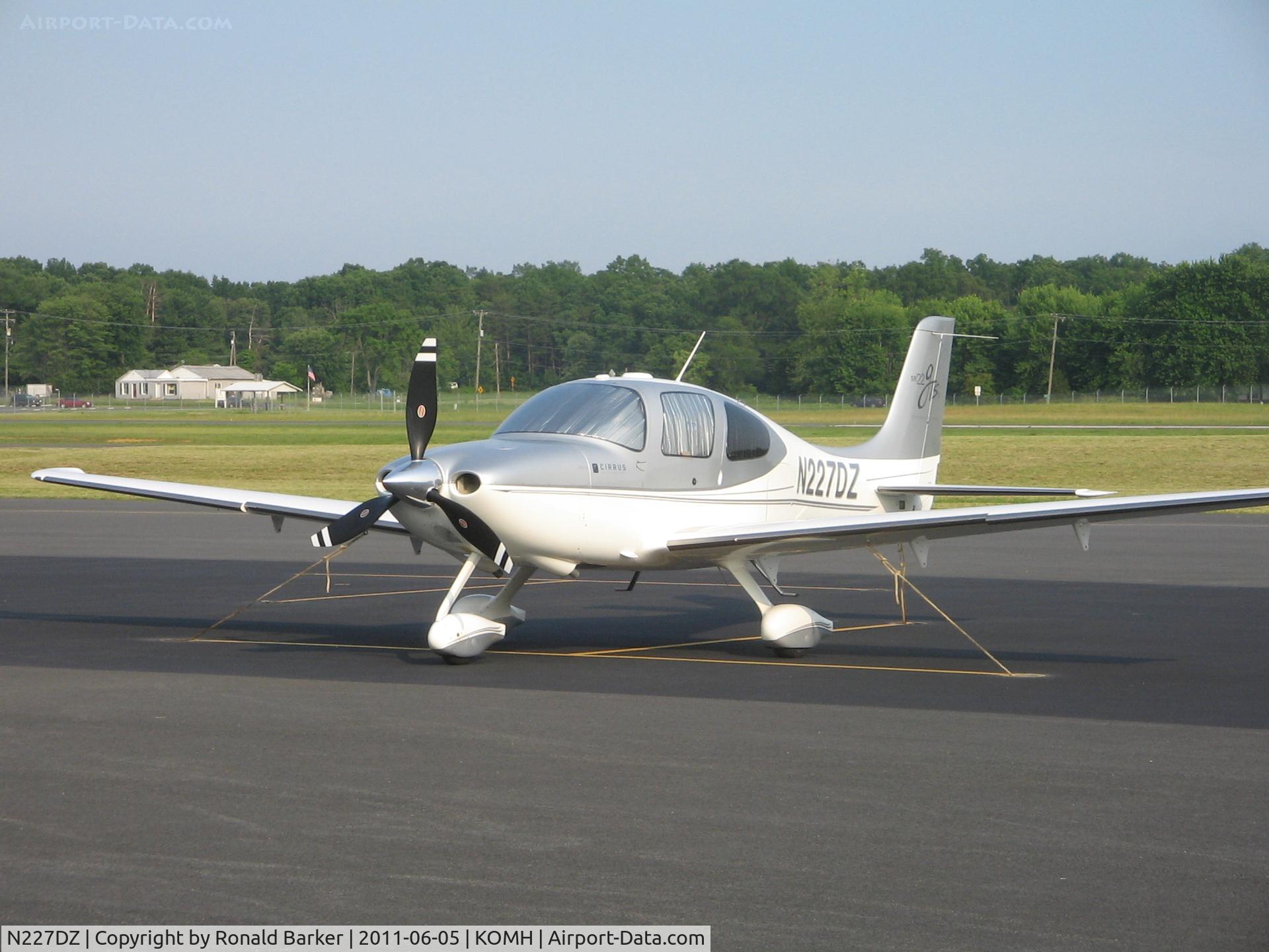 N227DZ, 2008 Cirrus SR22 C/N 3288, Orange Co, VA