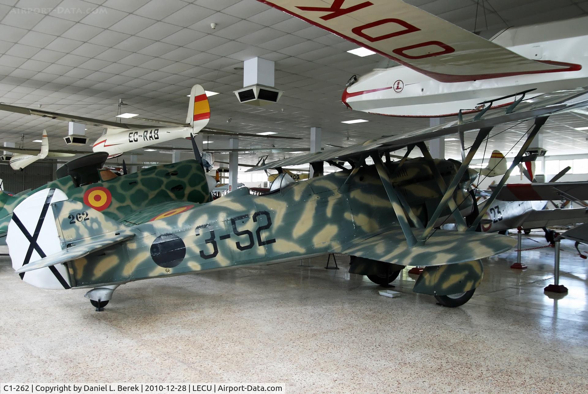 C1-262, Fiat CR-32 C/N 262, This elegant Italian biplane served with the Nationalist forces during the Spanish Civil War.