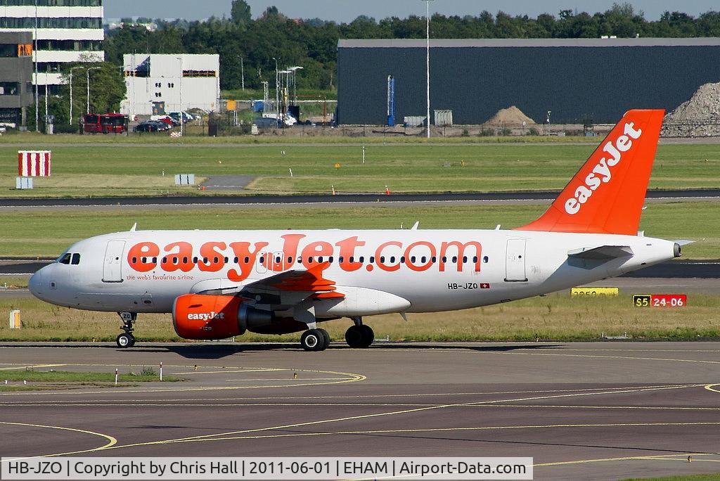 HB-JZO, 2005 Airbus A319-111 C/N 2398, easyJet