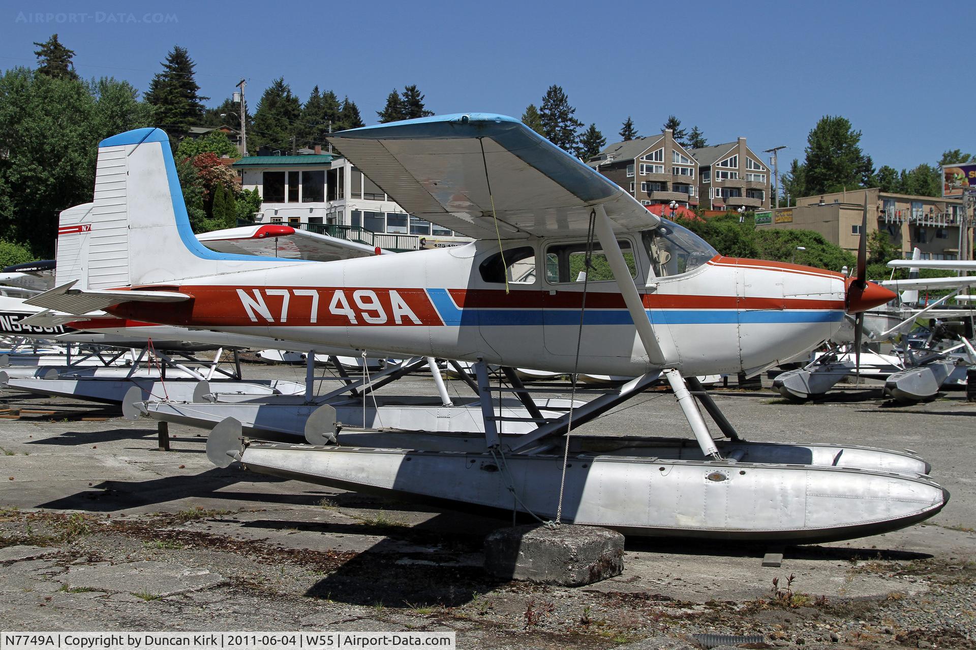 N7749A, 1956 Cessna 180 C/N 32646, Summer is approaching so bring the forklift!