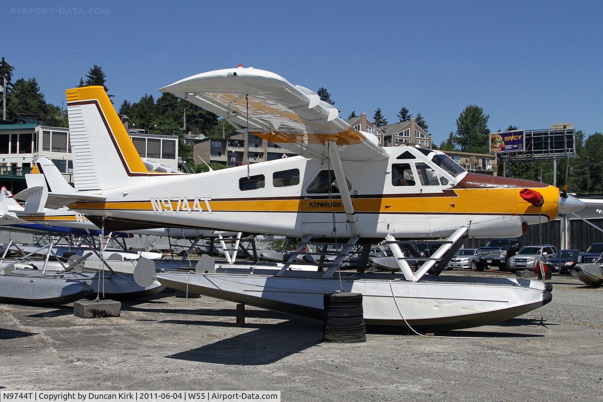 N9744T, 1968 De Havilland Canada DHC-2 Beaver Mk.3 C/N 1692, One of several Turbo Beavers operated by Kenmore Air