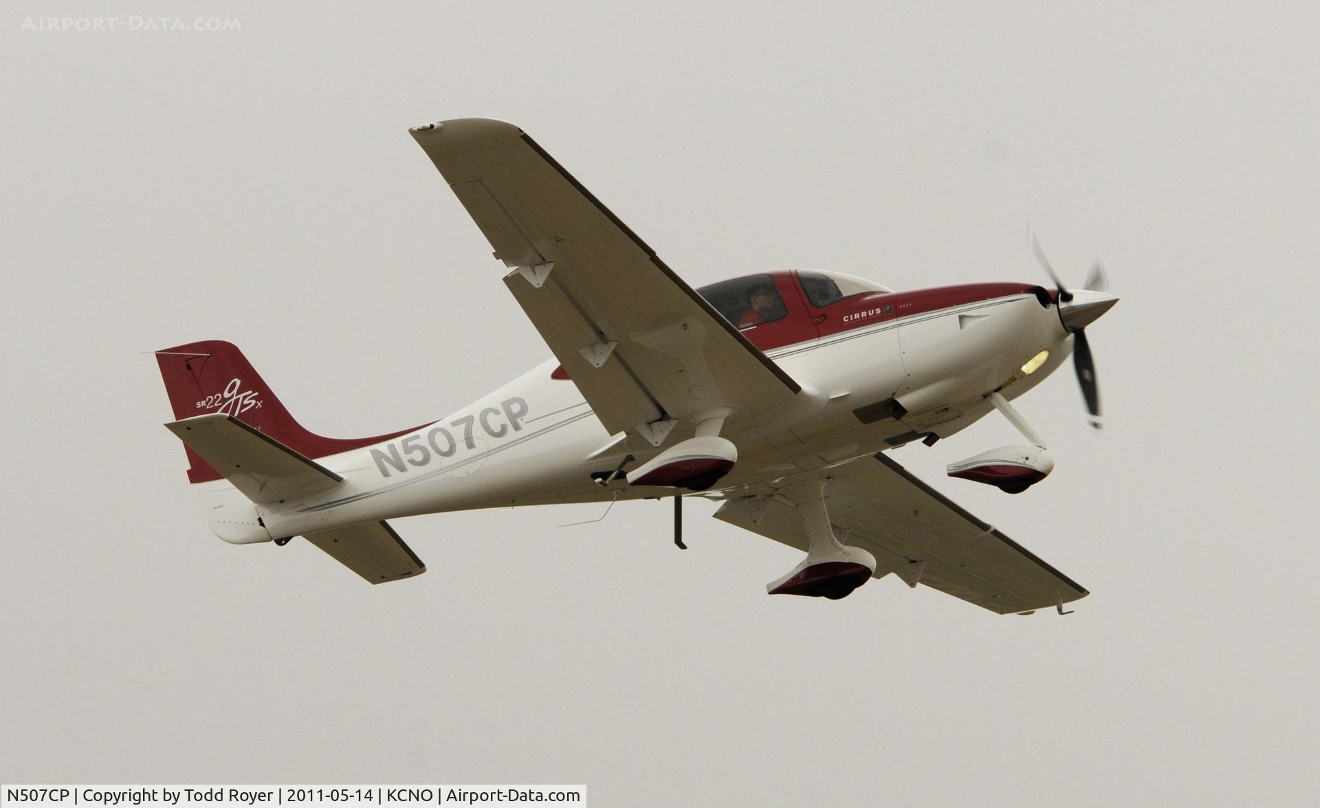 N507CP, Cirrus SR22 G3 GTSX Turbo C/N 3319, Departing Chino