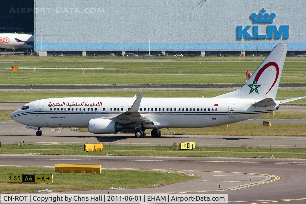 CN-ROT, 2009 Boeing 737-8B6 C/N 33068, Royal Air Maroc