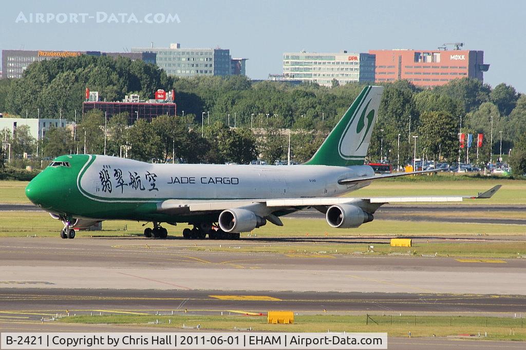 B-2421, 2007 Boeing 747-4EVF/ER/SCD C/N 35169, Jade Cargo