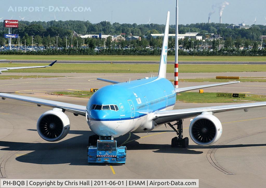 PH-BQB, 2003 Boeing 777-206/ER C/N 33712, KLM Royal Dutch Airlines