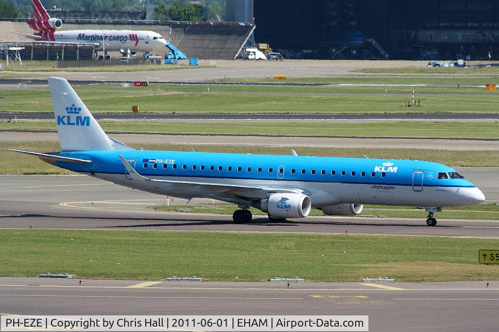 PH-EZE, 2009 Embraer 190LR (ERJ-190-100LR) C/N 19000288, KLM Cityhopper