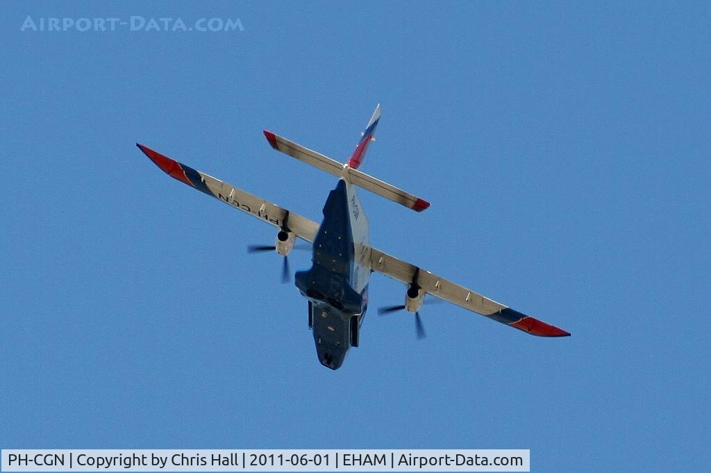 PH-CGN, 1990 Dornier 228-212 C/N 8181, Netherlands Coast Guard Do228 over the Panorama terrace