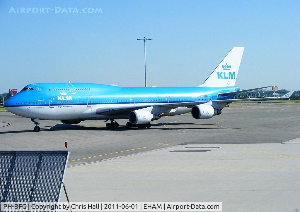 PH-BFG, 1990 Boeing 747-406 C/N 24517, KLM Royal Dutch Airlines