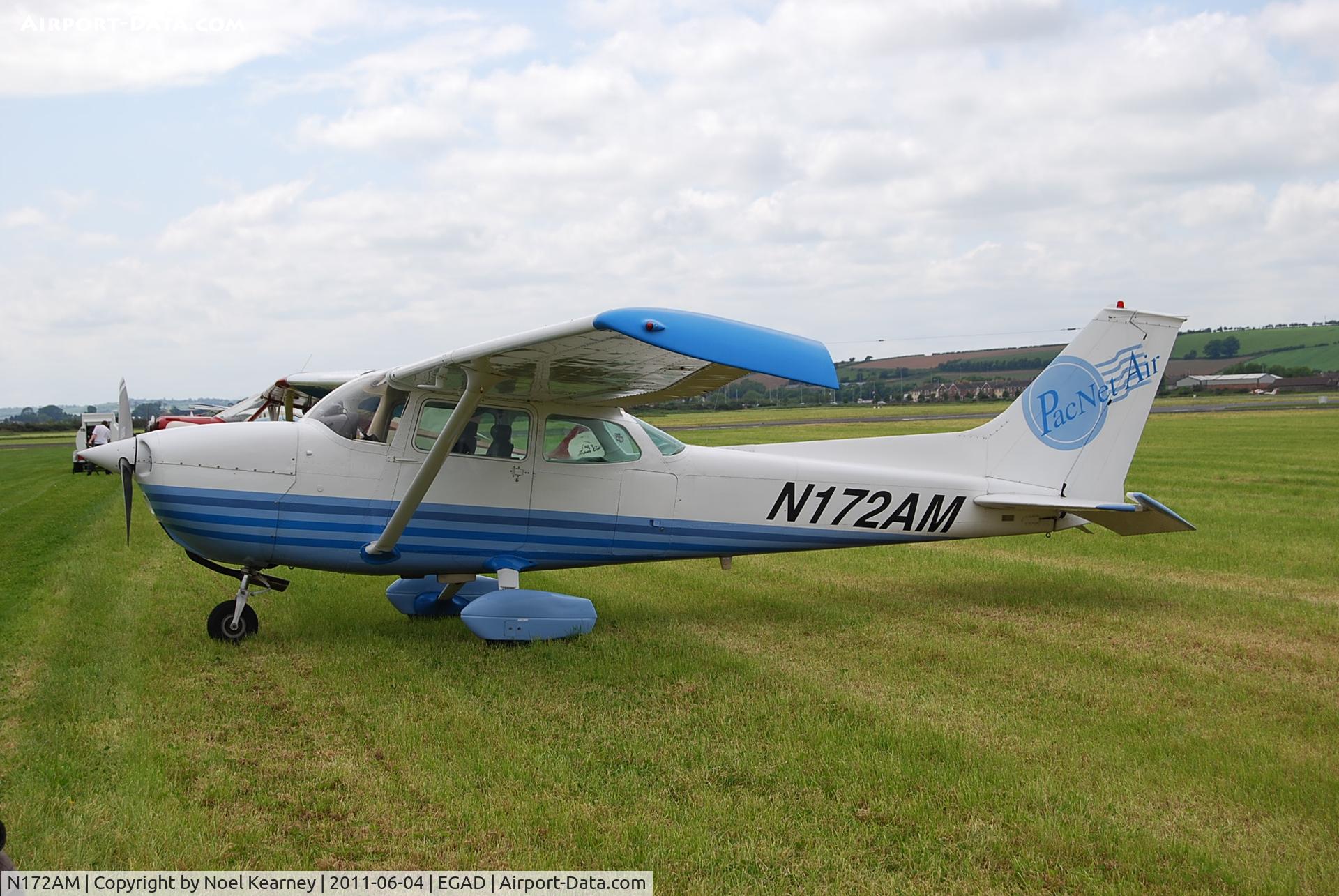 N172AM, 1975 Cessna 172M C/N 17264993, On the display line - EGAD Fly-in 2011