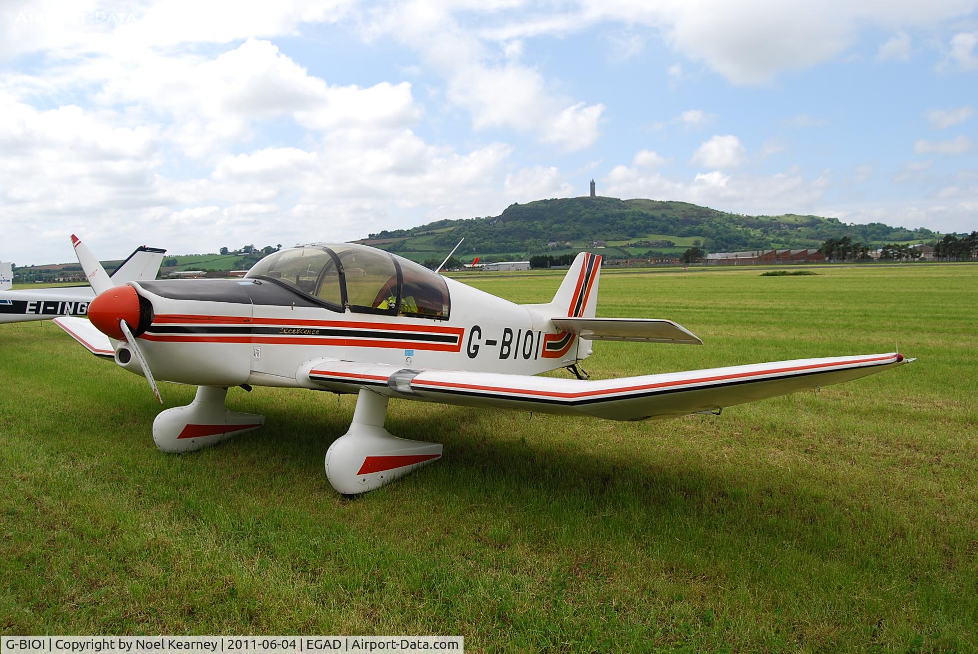 G-BIOI, 1964 SAN Jodel DR-1050M Excellence C/N 477, On the display line - EGAD Fly-in 2011