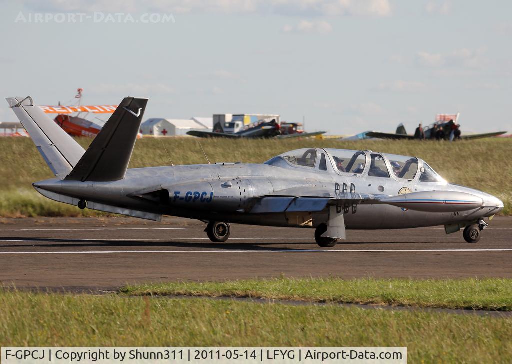 F-GPCJ, 1962 Fouga CM-170R Magister C/N 369, Landing rwy 26