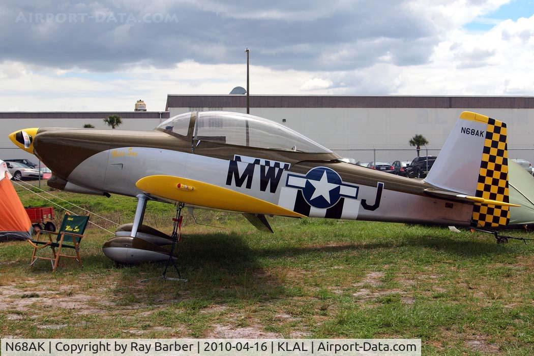 N68AK, 2005 Vans RV-8 C/N 80749, Van's RV-8 [80749] Lakeland-Linder~N 16/04/2010