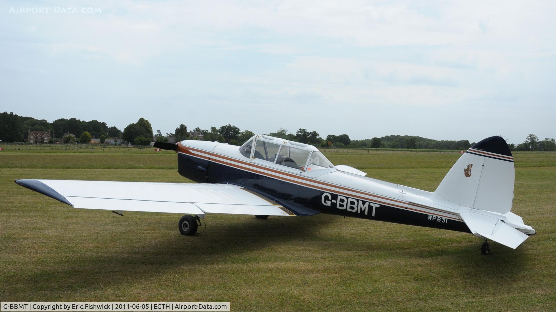 G-BBMT, 1951 De Havilland DHC-1 Chipmunk 22 C/N C1/0712, G-BBMT at Shuttleworth Summer Air Display June 2011