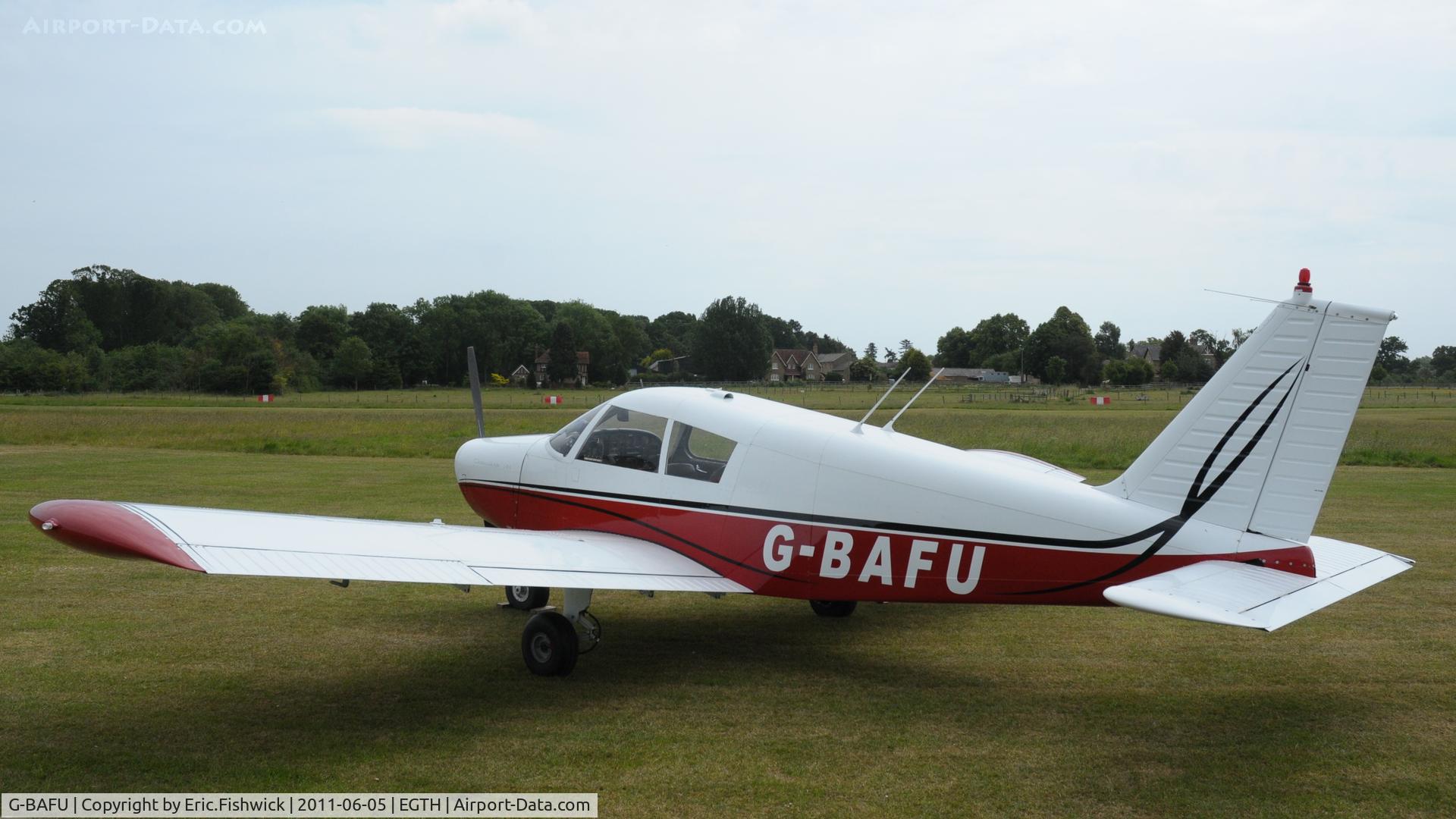 G-BAFU, 1965 Piper PA-28-140 Cherokee C/N 28-20759, 1. G-BAFU at Shuttleworth Summer Air Display June 2011