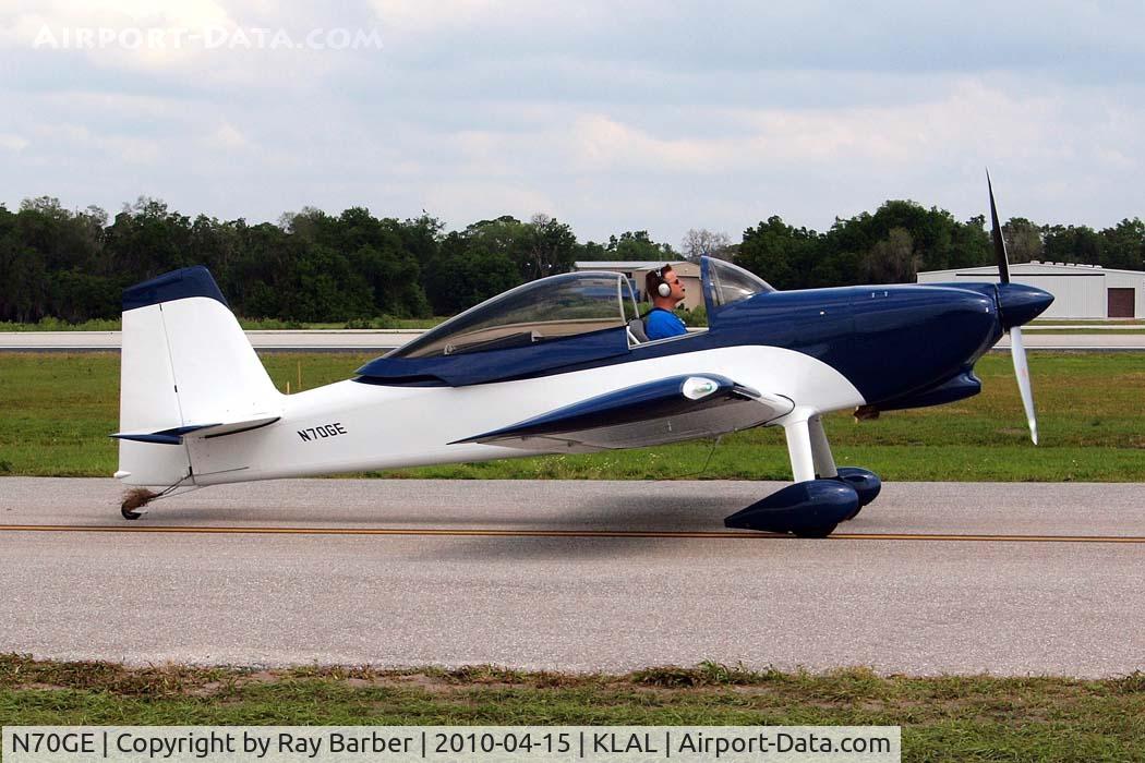 N70GE, 2007 Vans RV-8 C/N 81746, Van's RV-8 [81746] Lakeland-Linder~N 15/04/2010