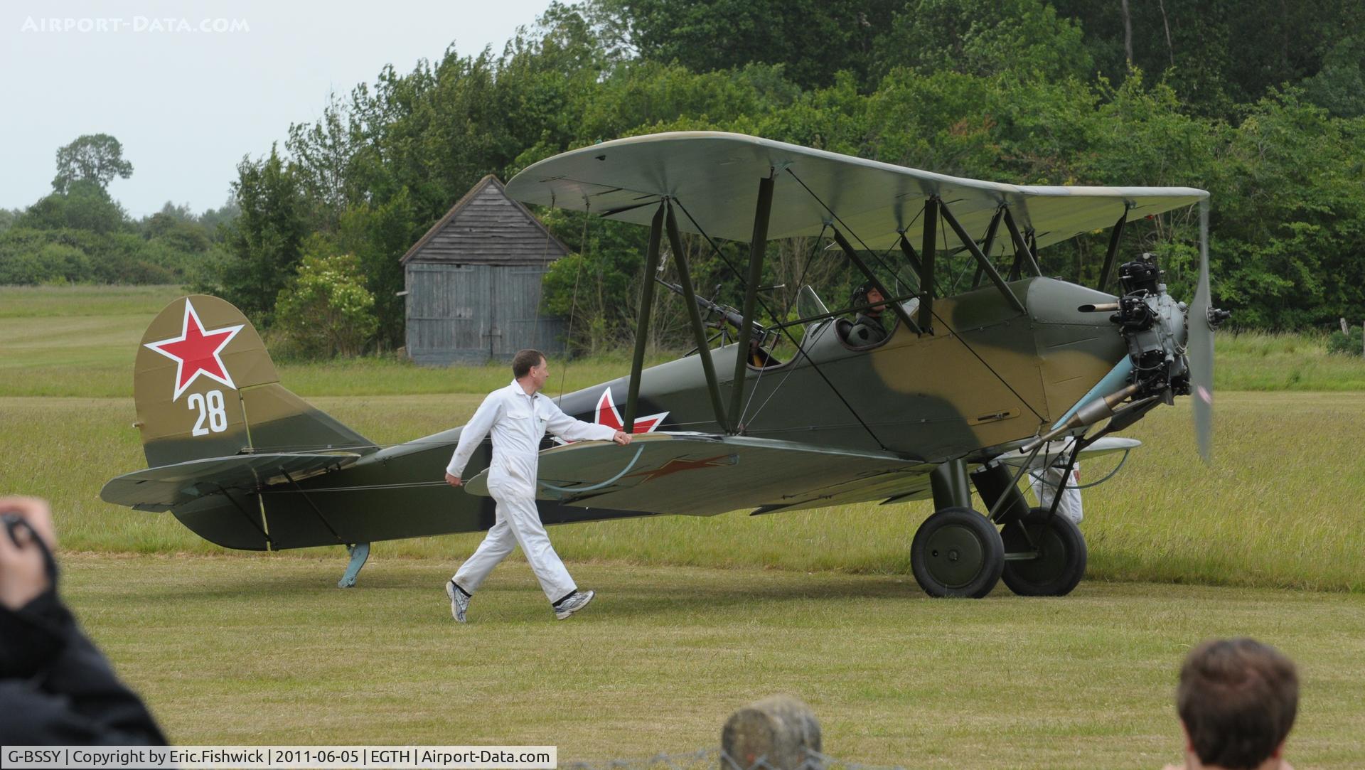 G-BSSY, 1944 Polikarpov Po-2 C/N 0094, 4. G-BSSY at Shuttleworth Summer Air Display June 2011