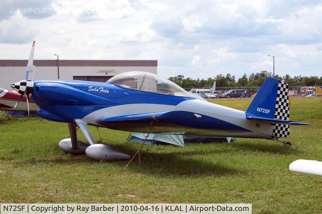 N72SF, 2003 Vans RV-4 C/N 3053, Van's RV-4 [3053] Lakeland-Linder~N 16/04/2010. Named Sola Fide