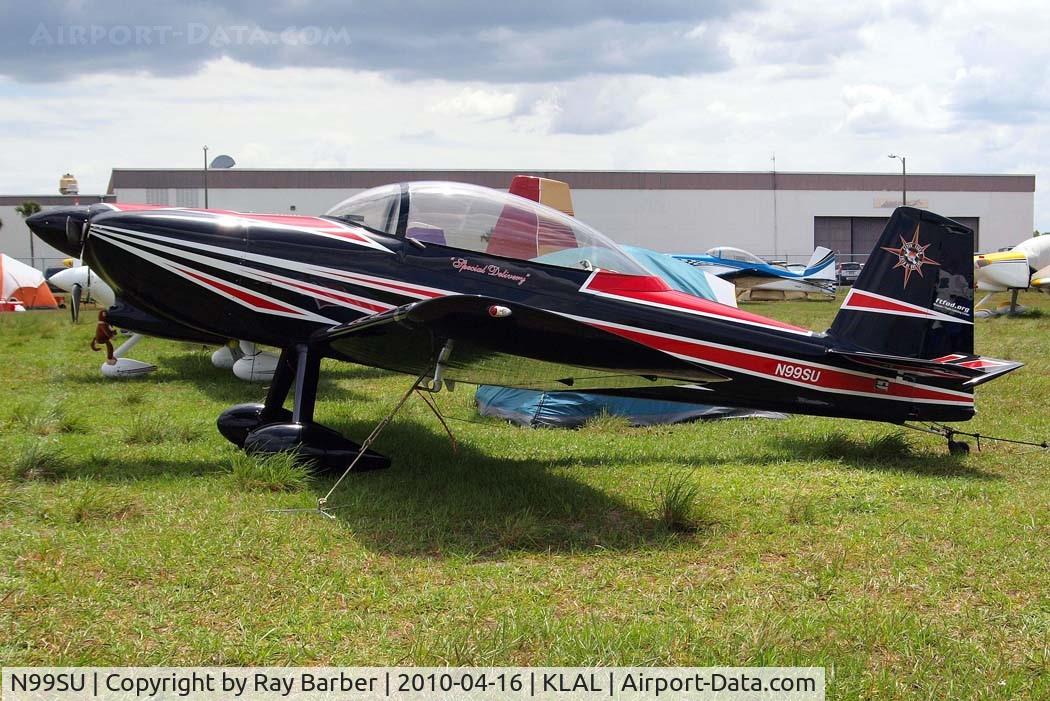 N99SU, 2001 Vans RV-8 C/N 0001, Van's RV-8 [0001] Lakeland-Linder~N 16/04/2010. Named 