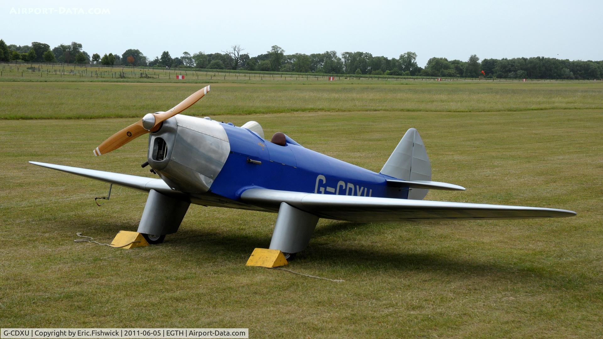 G-CDXU, 2006 Chilton DW1A C/N PFA 225-12038, 3. G-CDXU at Shuttleworth Summer Air Display June 2011