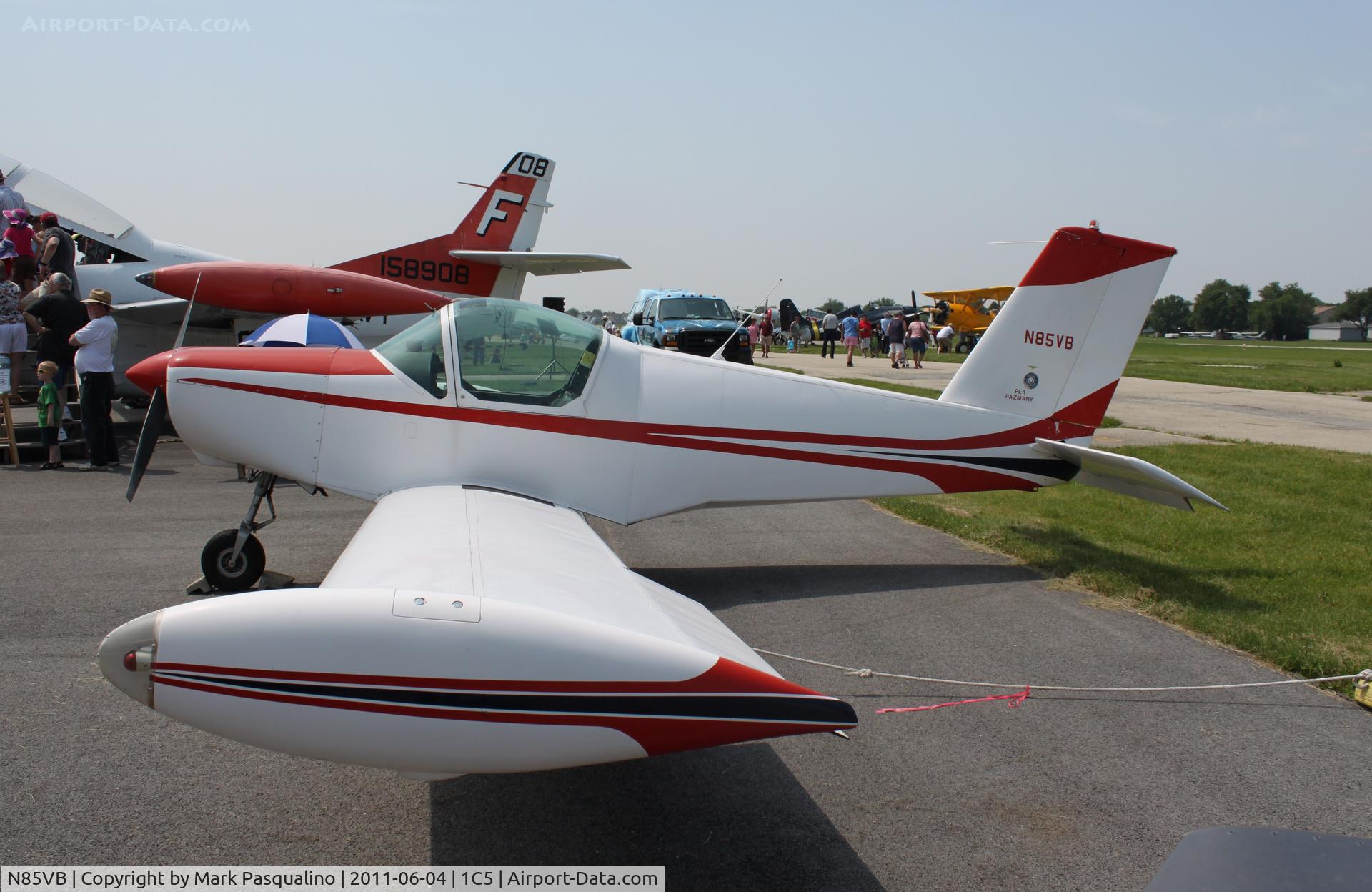 N85VB, Pazmany PL-1 C/N 57, Pazmany PL-1