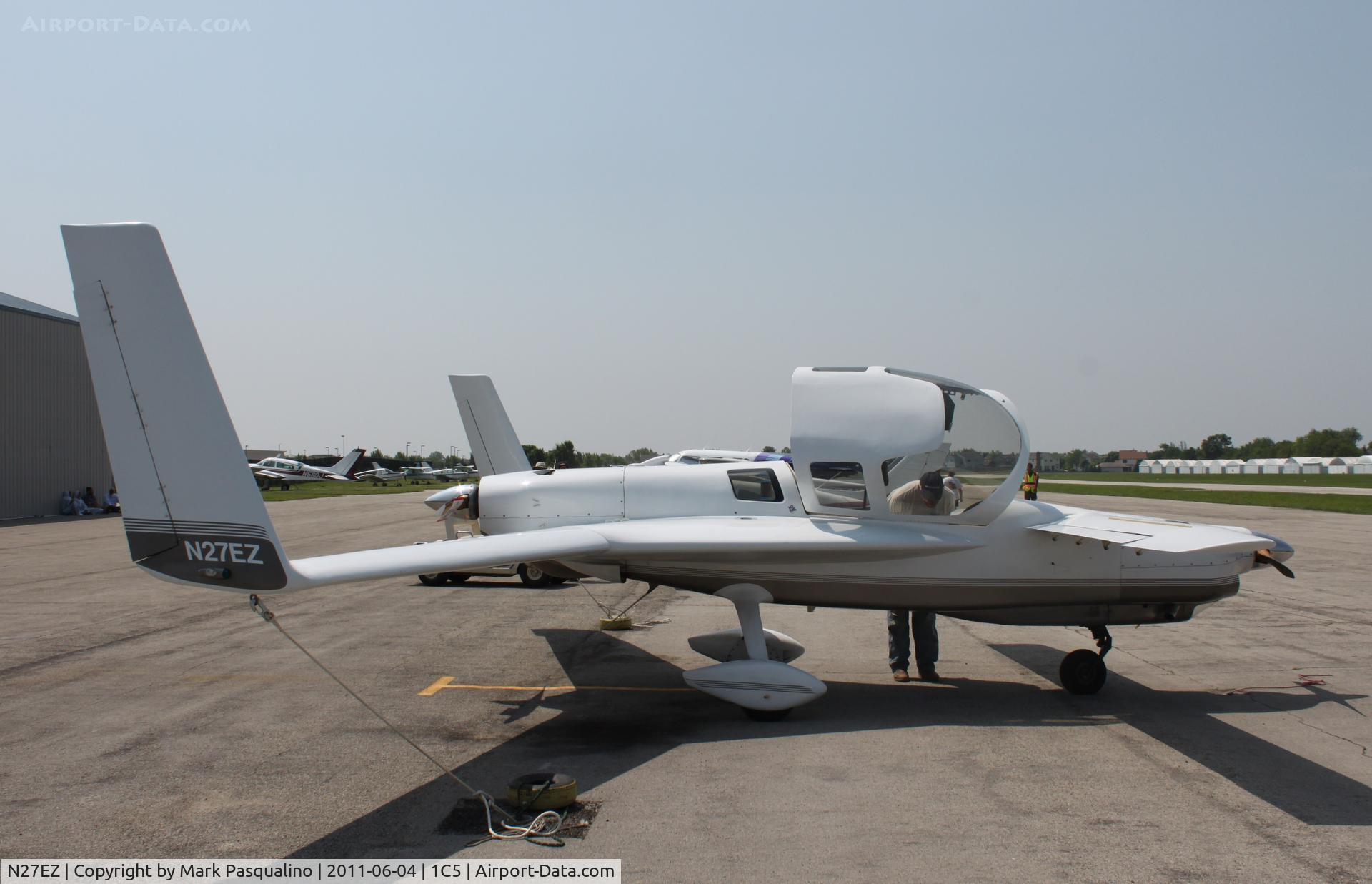 N27EZ, 1988 Rutan Defiant C/N 13, Rutan Defiant