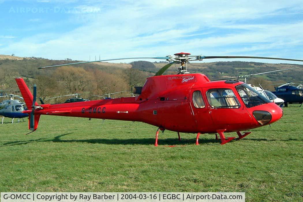 G-OMCC, 1985 Aerospatiale AS-350B Ecureuil C/N 1836, Aerospatiale AS.350B Ecureuil [1836] Cheltenham Racecourse~G 16/03/2004