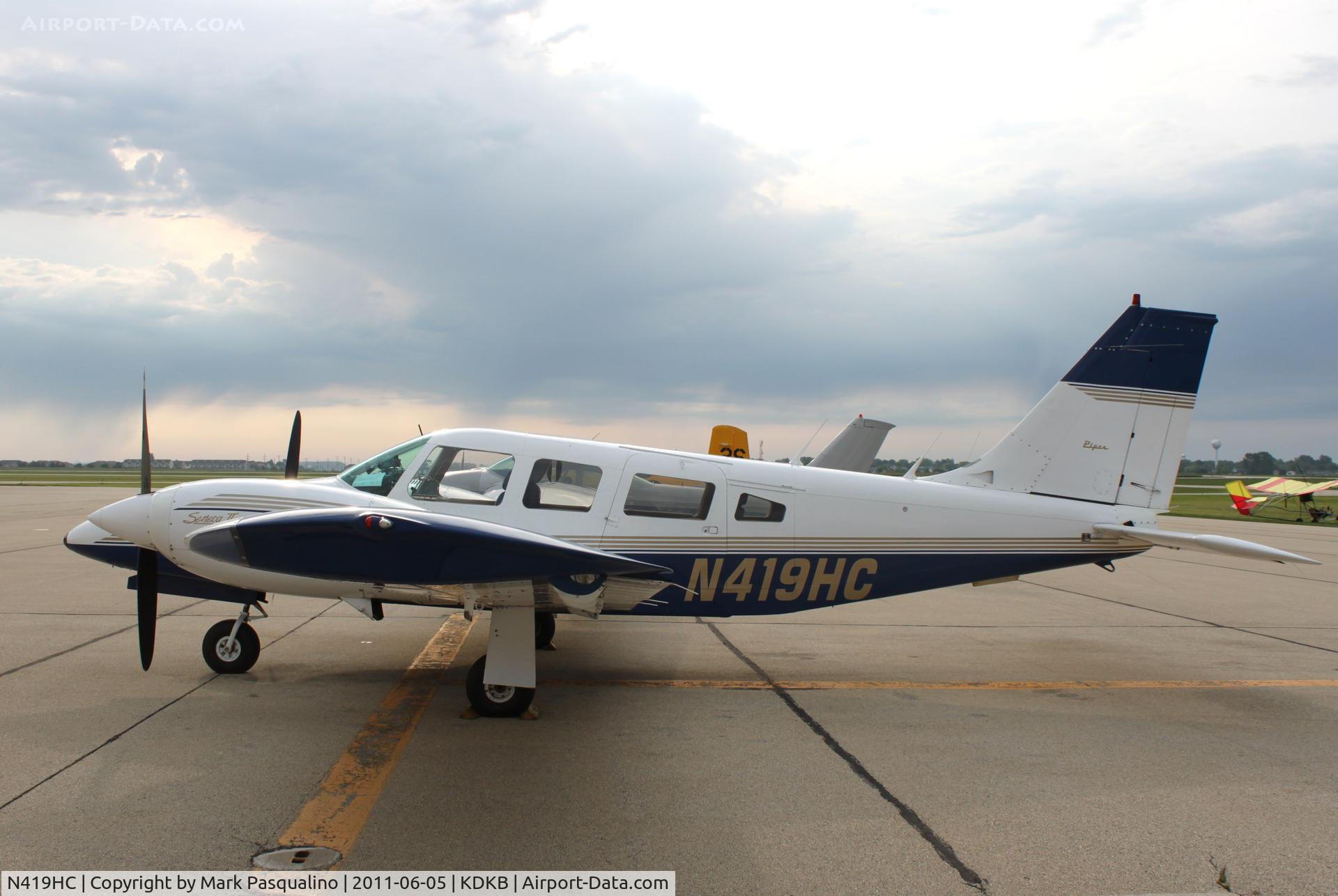 N419HC, 1978 Piper PA-34-200T C/N 34-7870376, Piper PA-34-200T