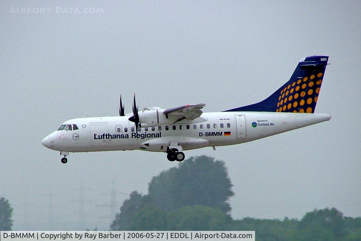 D-BMMM, 1997 ATR 42-500 C/N 546, Aerospatiale ATR-42-512 [546] (Lufthansa Regional) Dusselldorf~D 27/05/2006