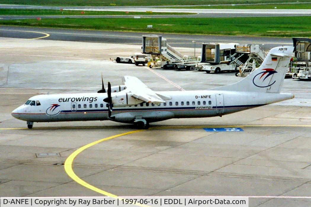 D-ANFE, 1992 ATR 72-202F C/N 294, Aerospatiale ATR-72-202 [201] (TAT) Paris-Orly~F 16/06/1997
