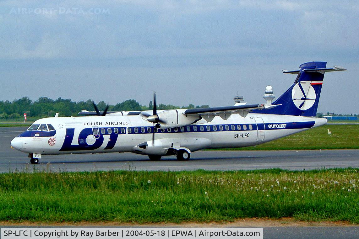 SP-LFC, 1992 ATR 72-202 C/N 272, Aerospatiale ATR-72-202 [272] (Eurolot) Warsaw-Okecie~SP 18/05/2004