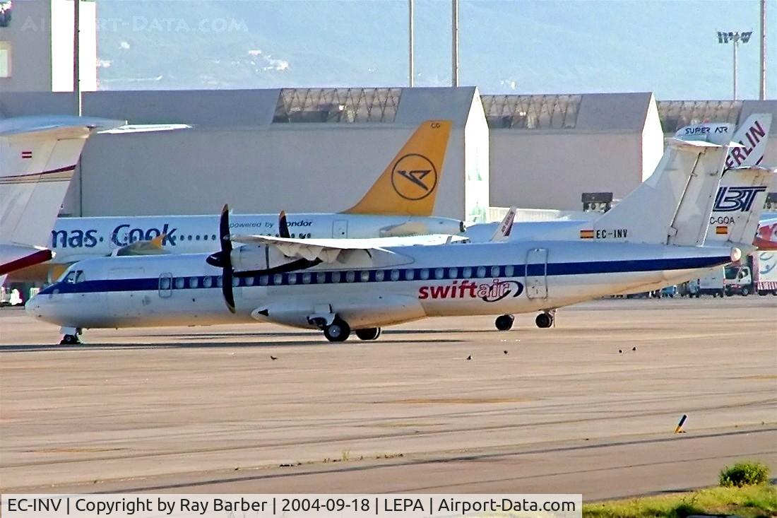 EC-INV, 1991 ATR 72-212 C/N 274, ATR-72-201 [274] (Swiftair) Palma De Mallorca~EC 18/09/2004