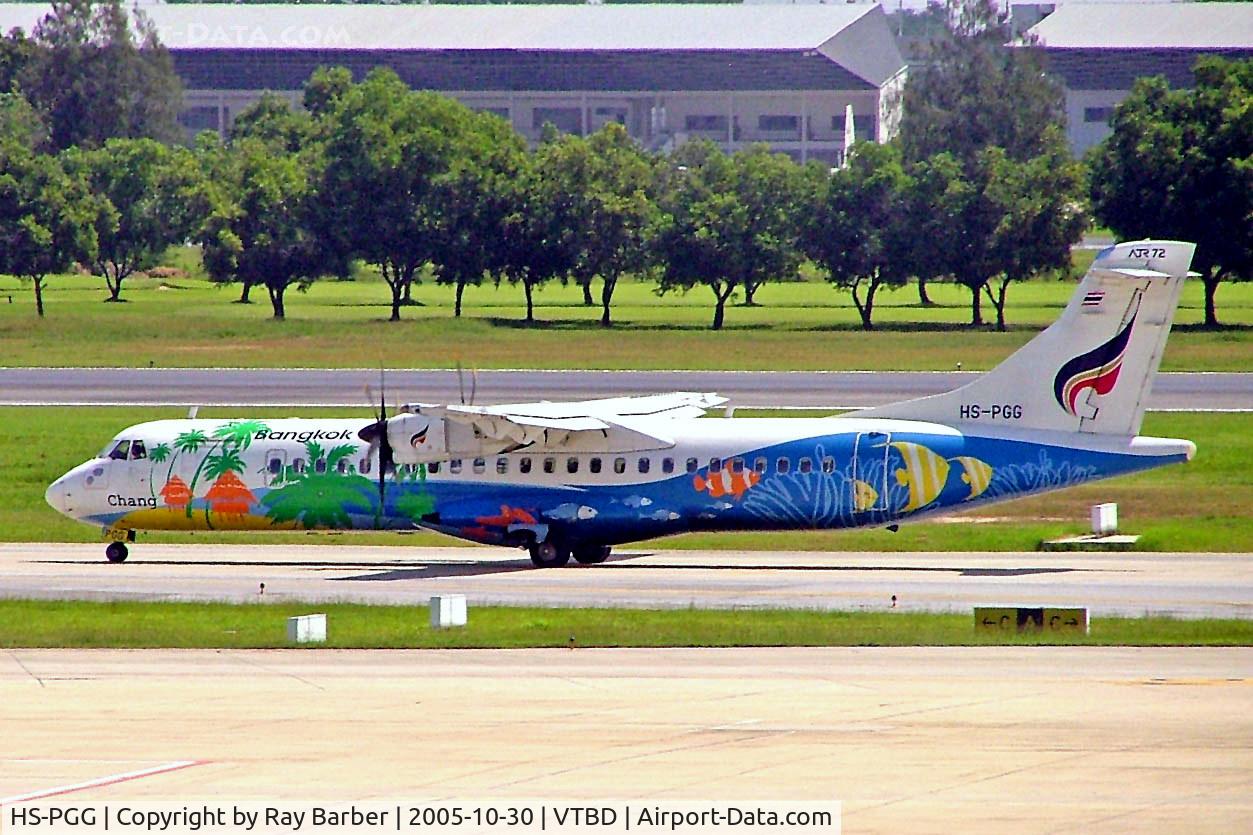 HS-PGG, 2002 ATR 72-212A C/N 692, Aerospatiale ATR-72-212A [692] (Bangkok Airways) Bangkok Int~HS 30/10/2005