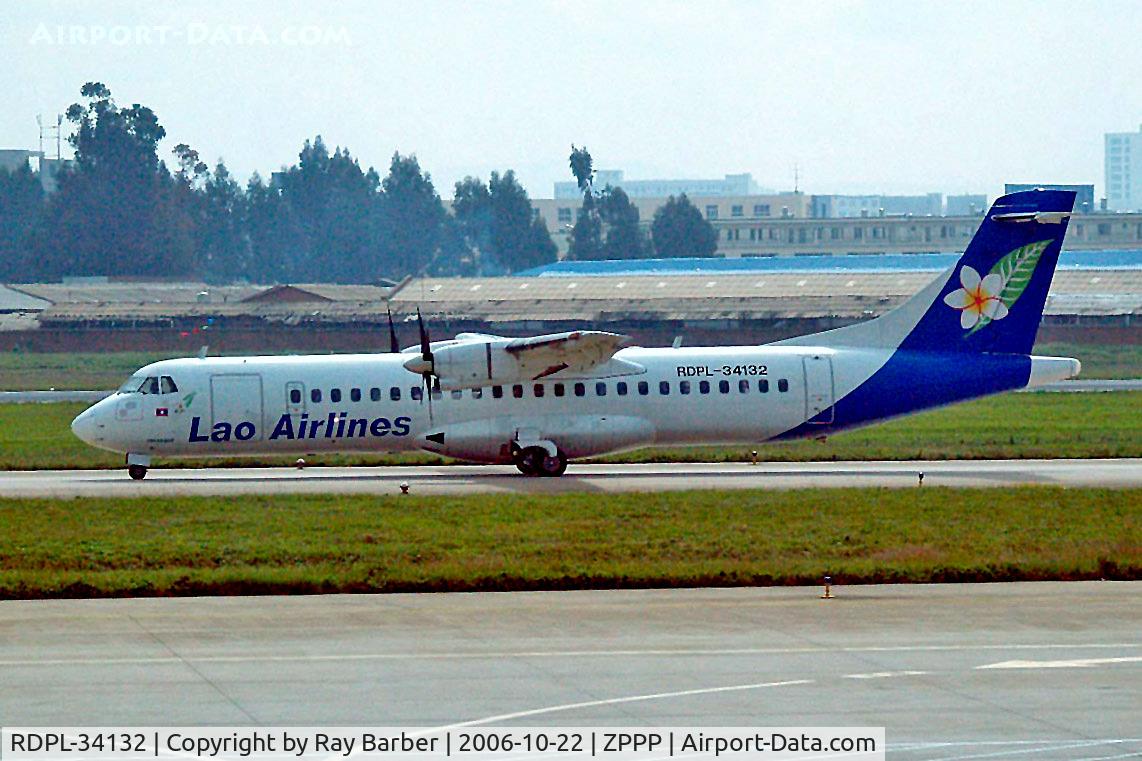 RDPL-34132, 1993 ATR 72-202 C/N 396, Aerospatiale ATR-72-202 [396] (Lao Airlines) Kunming-Wujiaba~B 22/10/2006