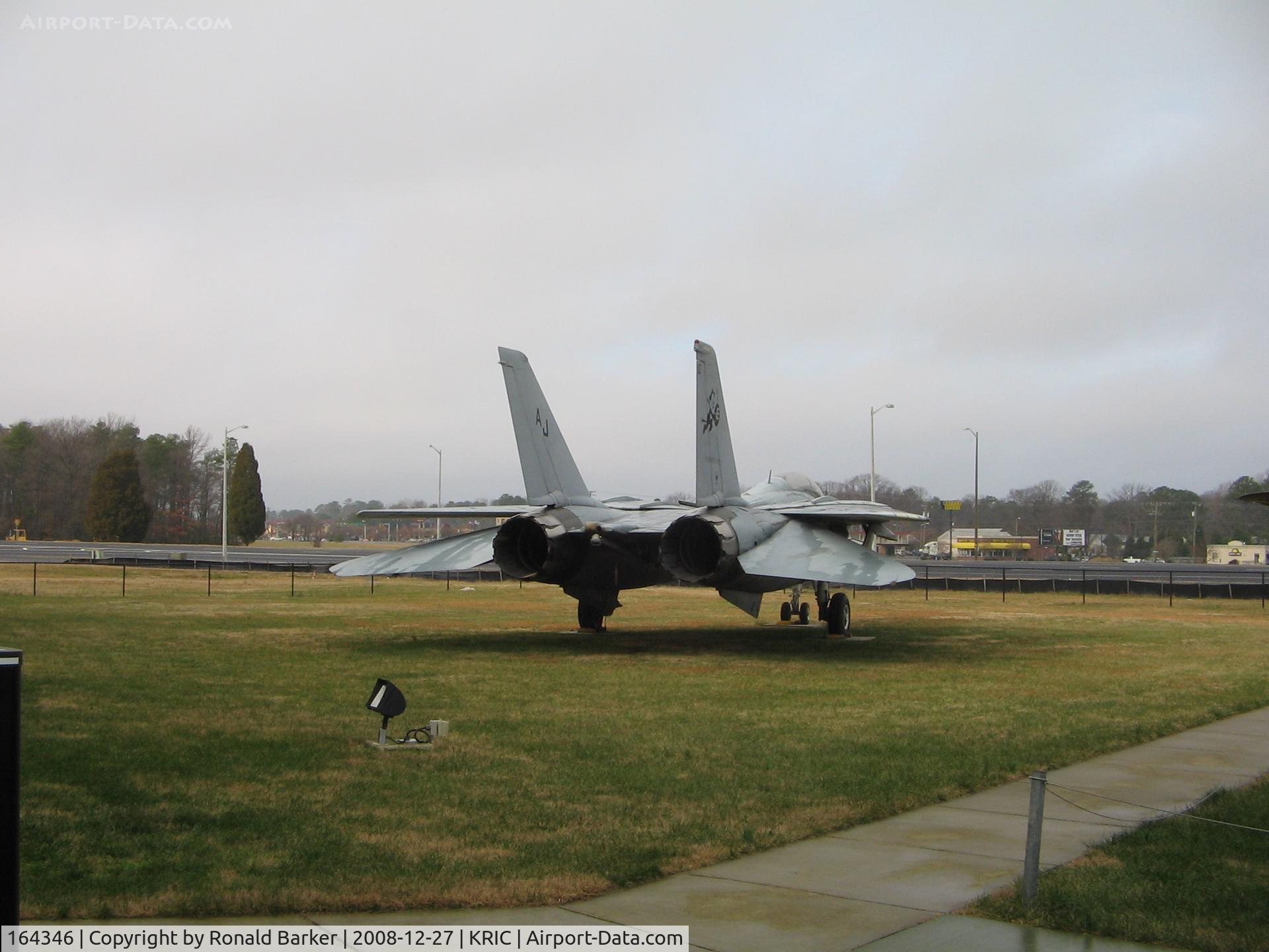 164346, 1992 Grumman F-14D Tomcat C/N 621, Virginia Air Museum, Richmond