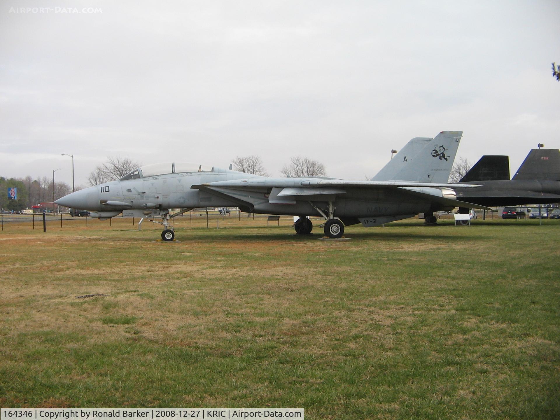 164346, 1992 Grumman F-14D Tomcat C/N 621, Virginia Air Museum, Richmond