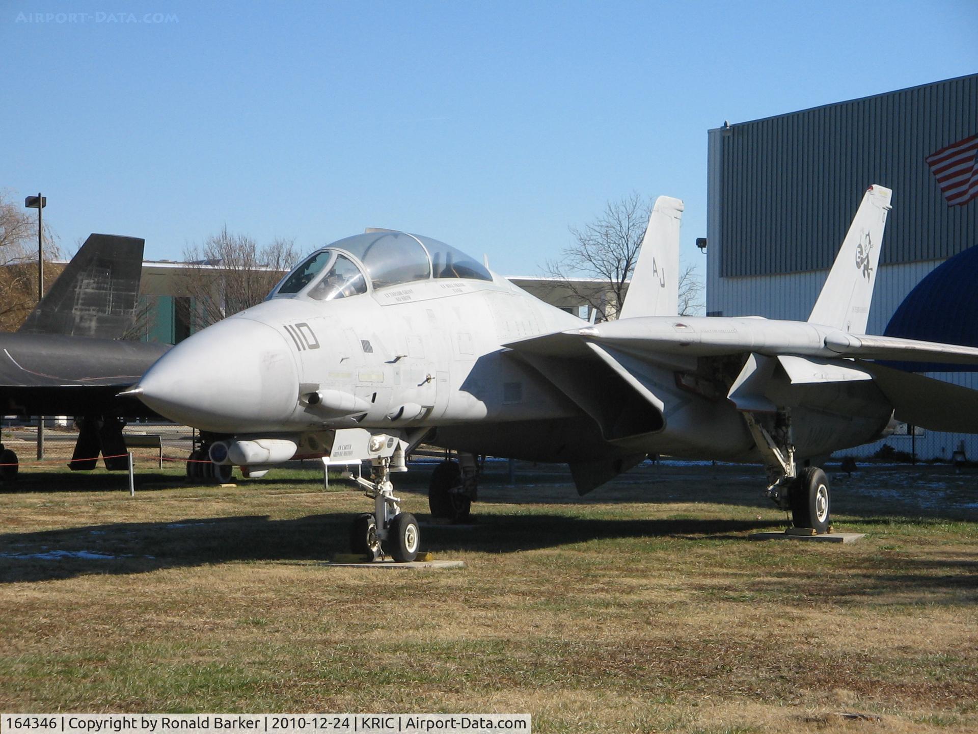 164346, 1992 Grumman F-14D Tomcat C/N 621, Virginnia Air Museum, Richmond