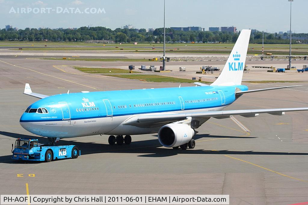 PH-AOF, 2006 Airbus A330-203 C/N 801, KLM Royal Dutch Airlines