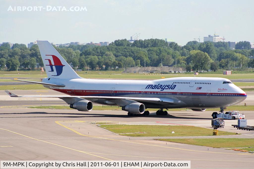 9M-MPK, 1998 Boeing 747-4H6 C/N 28427, Malaysia Airlines