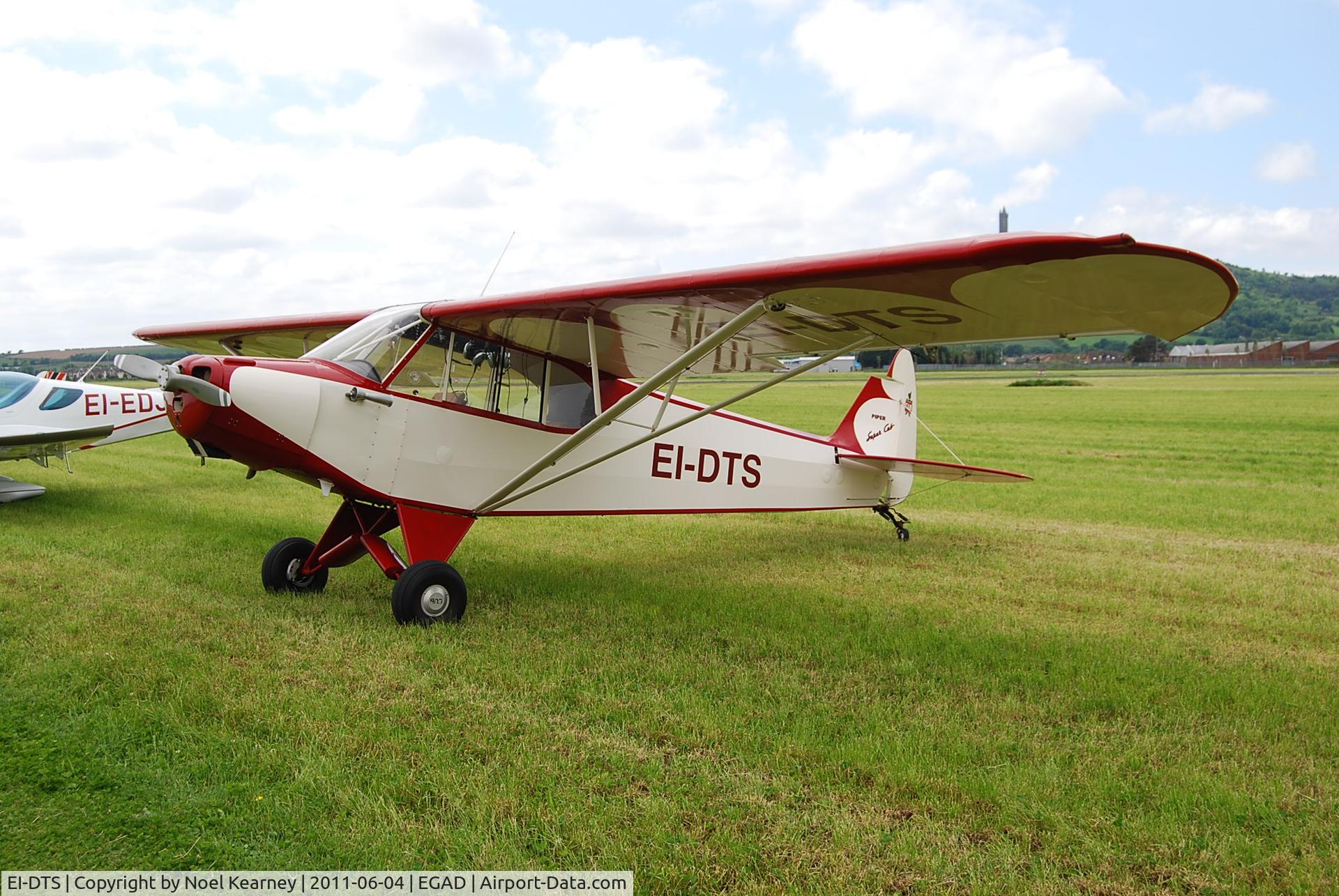 EI-DTS, 1957 Piper PA-18-95 Super Cub C/N 18-5822, Parked in the display area at Newtownards Airfield.