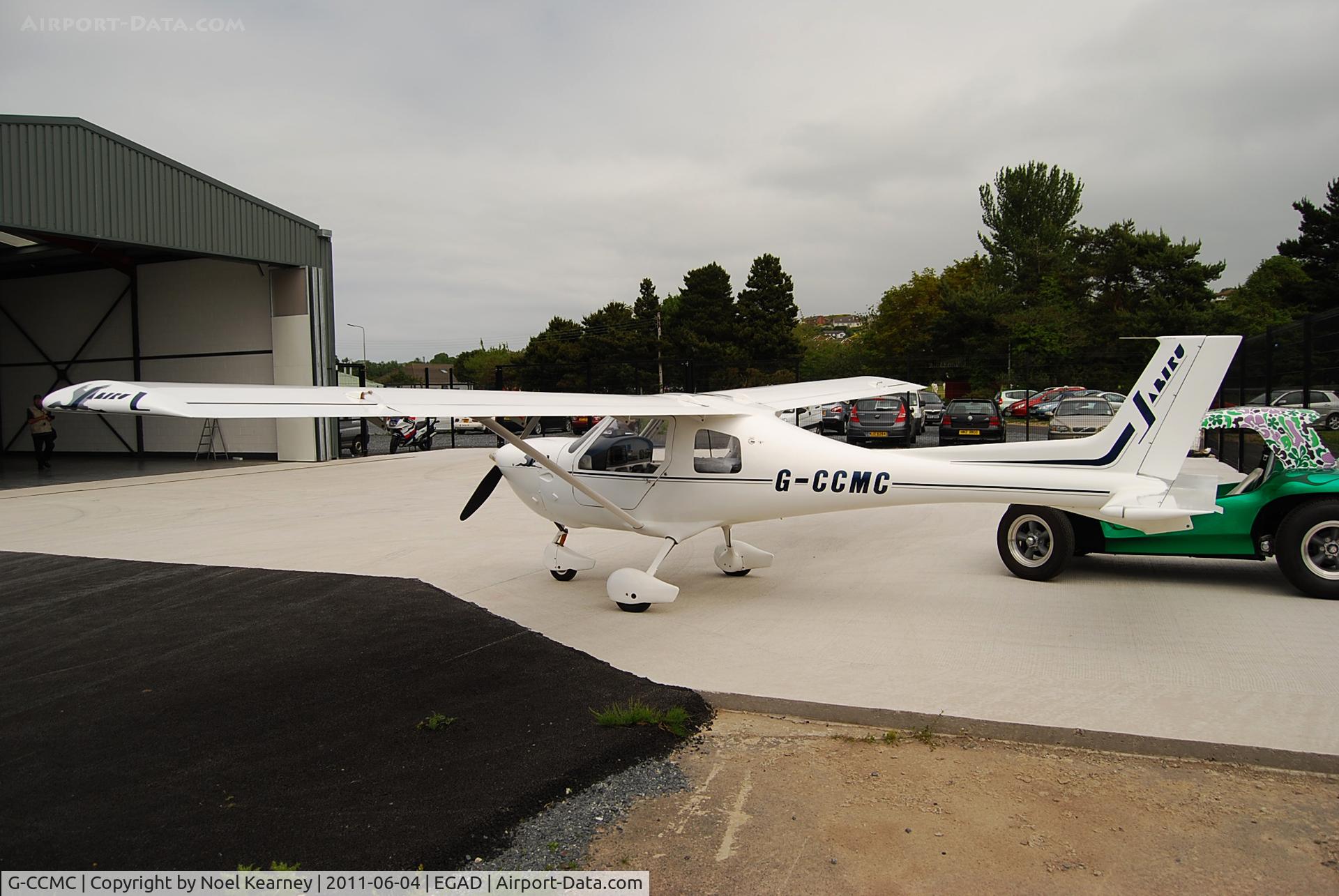 G-CCMC, 2003 Jabiru UL-450 C/N PFA 274A-13775, Parked on the apron at Newtownards Airfield.