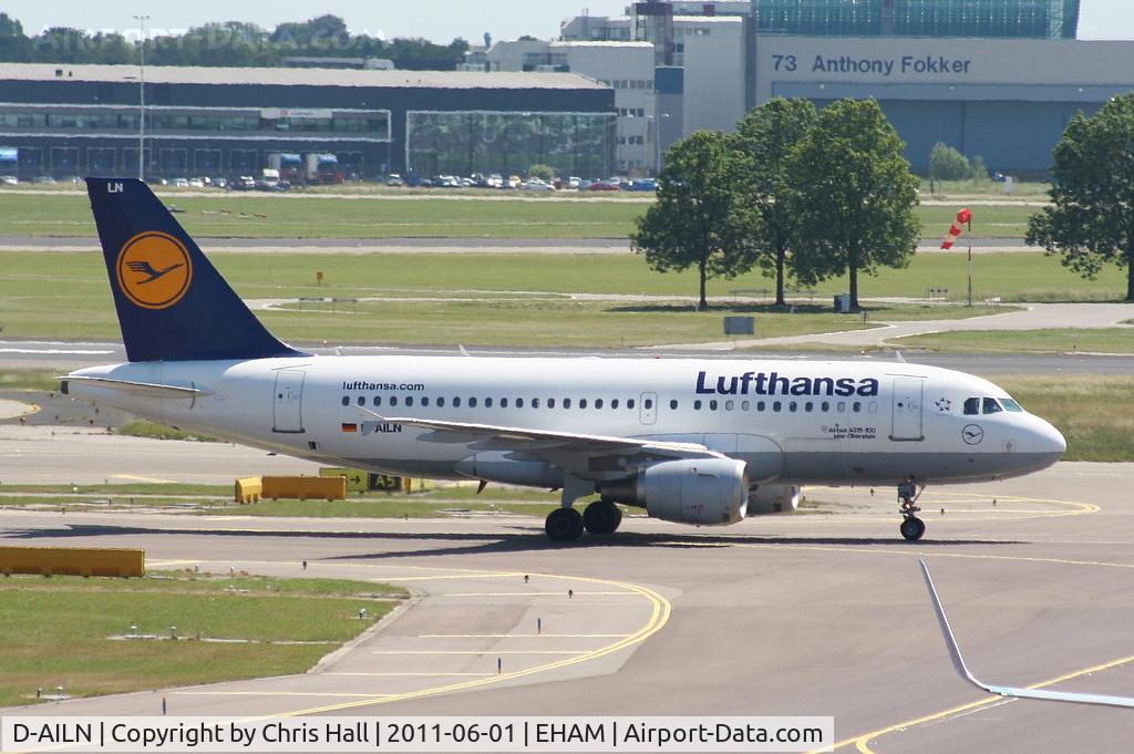 D-AILN, 1997 Airbus A319-114 C/N 700, Lufthansa