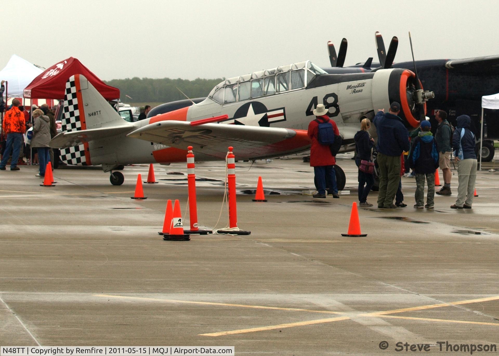 N48TT, 1944 North American SNJ-4 Texan C/N 88-12222, Taken at the Mount Comfort Air Show, May 2011